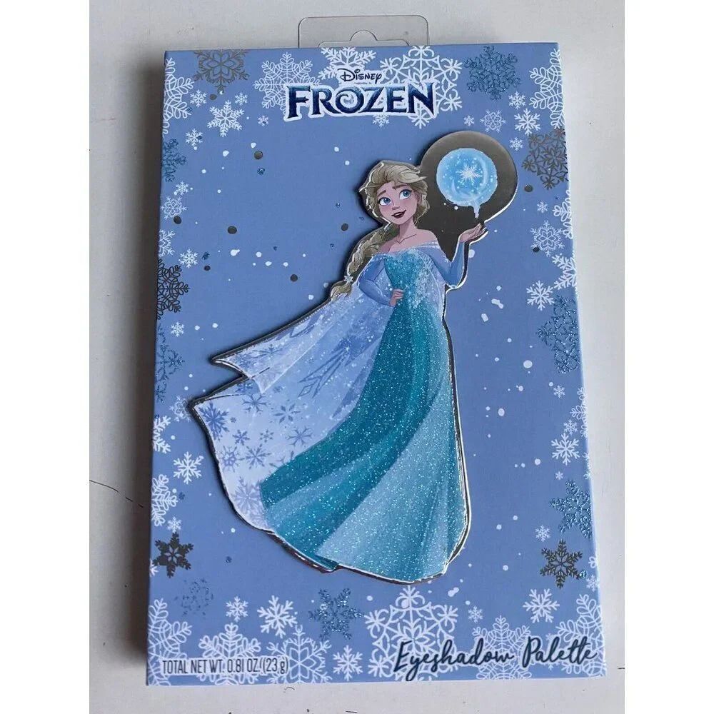 DISNEY FROZEN Queen ELSA 12 Color EyeShadow Palette With Mirror NEW